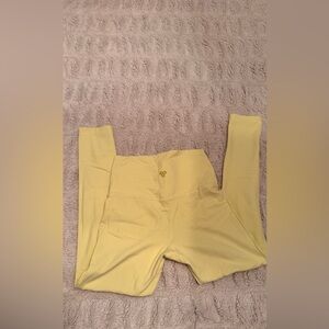TNA Yellow Leggings
